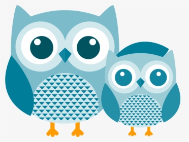 Owl Bird Cartoon Silhouette - Cute Owl Cartoon, HD Png Download, Free Download