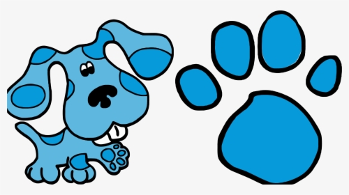 Blue"s Clues Clip Art And Footprint Clipart Png - Blues Clues Coloring Pages, Transparent Png, Free Download