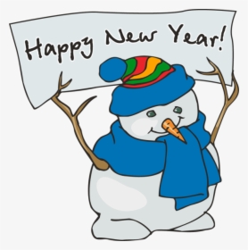 Free Snowman Clipart Transparent Background Hd Images - Happy New Year 2019 Painting, HD Png Download, Free Download