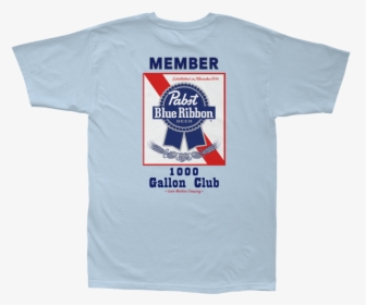 Lmc X Pbr Members Only Stock Tee - Pabst Blue Ribbon, HD Png Download, Free Download