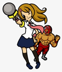 Wrestler Clipart Cliparts Suggest Png - Rhythm Heaven Fever, Transparent Png, Free Download