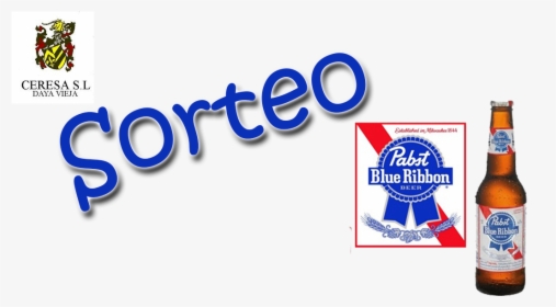 Sorteo Cerveza Pabst Blue Ribbon Caja De 24 Botellines - Pabst Blue Ribbon, HD Png Download, Free Download