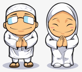 And Muslim Royalty-free Vector Female Prayer Male Clipart - Muslim Man Vector Png, Transparent Png, Free Download