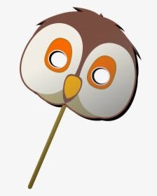 Owl Mask Template, HD Png Download, Free Download