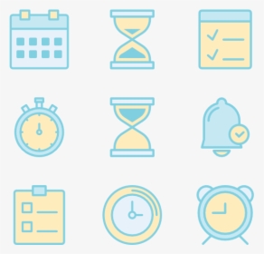 Time And Date Icons, HD Png Download, Free Download
