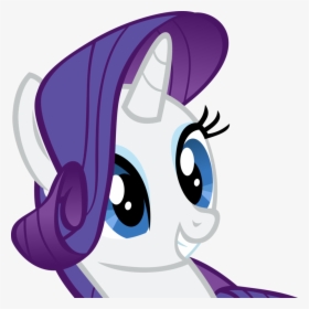 Rarity The Unicorn Images Rarity Smiling Hd Wallpaper - My Little Pony Rarity Face, HD Png Download, Free Download