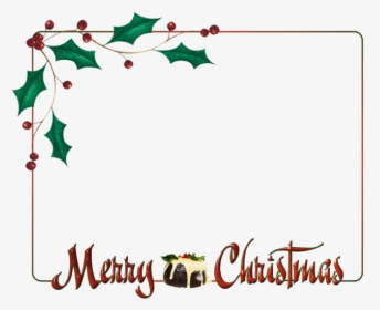 Christmas Frame Png - Merry Christmas, Transparent Png, Free Download