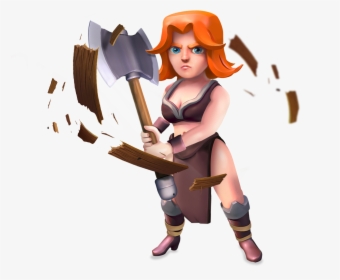Valkyrie Clash Of Clans - Valquiria Do Clash Royale, HD Png Download, Free Download