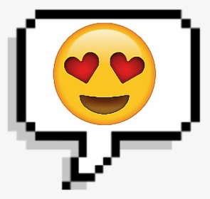 #tumblr #corazon #emoji #sticker #enamorado #pixel - Stickers De Amor Png, Transparent Png, Free Download