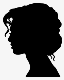 Portable Network Graphics Silhouette Clip Art Woman - Woman Face Silhouette Png, Transparent Png, Free Download