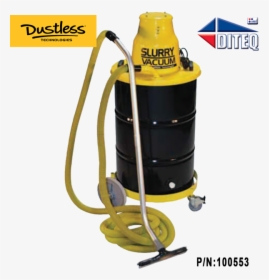 Dustless Slurry Vacuum 55 Gal, - Dustless Technologies, HD Png Download, Free Download
