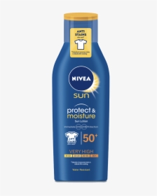 Transparent Moisture Png - Nivea Sun Protect And Hydrate 50, Png Download, Free Download