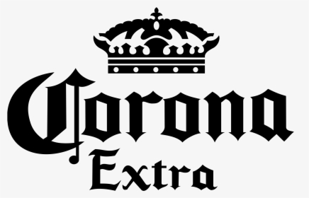 Corona Extra Logo Png Transparent - Logo Corona Extra Negro, Png Download, Free Download