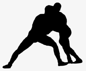 Wrestling Silhouette Transparent, HD Png Download, Free Download