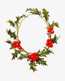 Christmas Holy Frame - Circle Christmas Frame, HD Png Download, Free Download