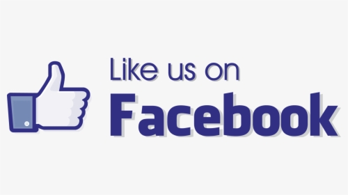 Facebook Like Button Png Logo - Transparent Png Like Us On Facebook Logo, Png Download, Free Download