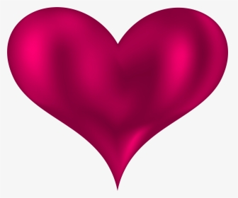 Beautiful Heart Pink Png Clipart - Beautiful Heart Png, Transparent Png, Free Download