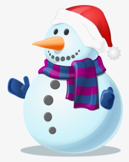 Christmas Snowman Clip Art - Snowman Png, Transparent Png, Free Download