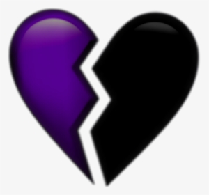 Transparent Shattered Heart Clipart - Broken Heart Emoji Transparent, HD Png Download, Free Download