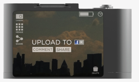 Camera Interface For Social Sharing By People People - Central Park, HD Png Download, Free Download