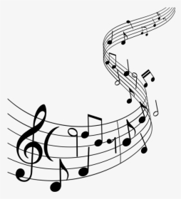Musical Note Staff Clip Art - Transparent Background Music Notes Transparent, HD Png Download, Free Download