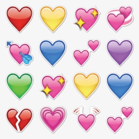 Made Them Transparent - Corazones Emojis De Whatsapp, HD Png Download, Free Download