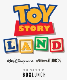 Toy Story Land X Boxlunch Logo - Toy Story Land Hollywood Studios Logo, HD Png Download, Free Download
