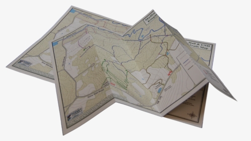 Folded Map Png - Paper Map Transparent Background, Png Download, Free Download