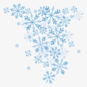 Snowflake Winter Euclidean Vector Christmas - Transparent Background Snowflakes Vector Transparent, HD Png Download, Free Download