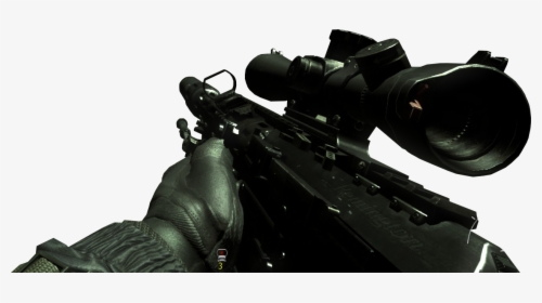 I Always Wanted That Hybrid Sight From Mw3 - Ranged Weapon, HD Png Download, Free Download