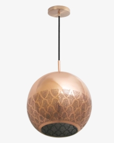 Moroccan Gold Pendant Lamp, HD Png Download, Free Download