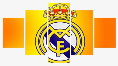 Real Madrid Crest Png -real Madrid Flag - Flag Real Madrid Png, Transparent Png, Free Download