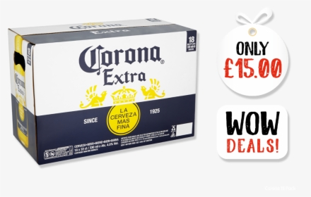 6 Bottles Box Corona Extra - Corona Extra Box, HD Png Download, Free Download