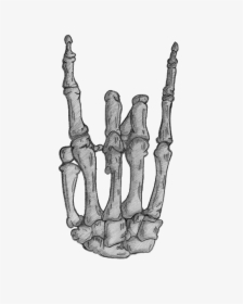 Transparent Rocks Tumblr Emoji - Heavy Metal Hand Tattoo, HD Png Download, Free Download