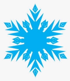 Transparent Snowflake Clipart - Transparent Background Snowflake Frozen, HD Png Download, Free Download