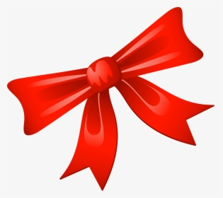 Red Bow Png - Red Ribbon For Christmas, Transparent Png, Free Download