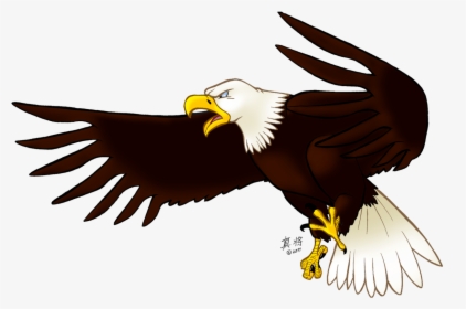 Cartoon Eagle Transparent Background, HD Png Download, Free Download