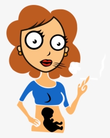 Lady Redrawn No Background - Fertility Problems Caused By Smoking, HD Png Download, Free Download