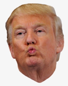 Donald Trump Head Kiss Png - Thanks For Watching Donald Trump, Transparent Png, Free Download
