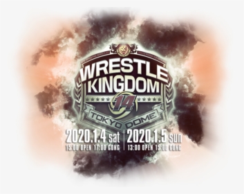 Wrestle Kingdom 14 Official Website Launches Today - Wrestle Kingdom 14 Logo, HD Png Download, Free Download