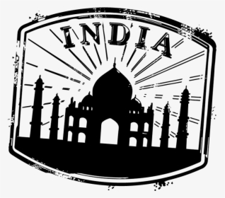 India Travel Stamp Png, Transparent Png, Free Download