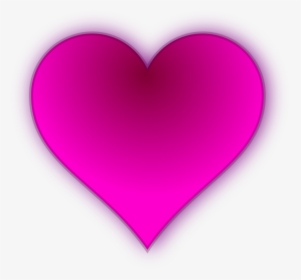 Pink,heart,magenta - Baixar Gratis Coração Brilhante, HD Png Download, Free Download