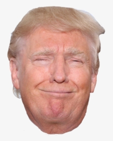 Head United Trump Up States Donald Close - Transparent Trump Face Png, Png Download, Free Download