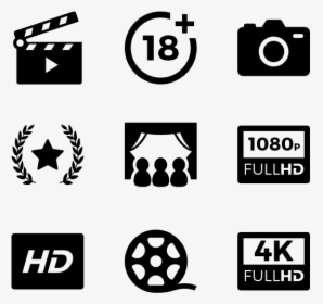Cinematography - Movie Icons Png, Transparent Png, Free Download