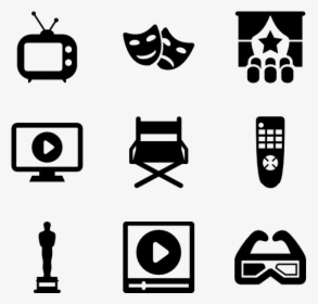 Movies - Movie Icons Png, Transparent Png, Free Download