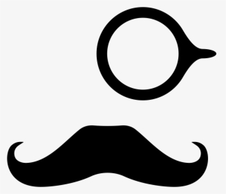 Monocle And Mustache - Monocle And Mustache Png, Transparent Png, Free Download