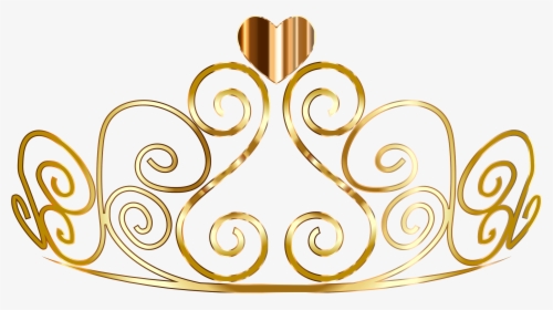 Clip Art For Free Download - Gold Princess Crown Clipart, HD Png Download, Free Download