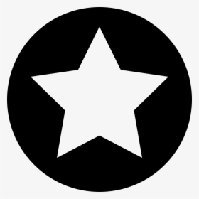 Circle Star - Star In Circle Icon Png, Transparent Png, Free Download