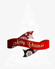White Christmas Tree Png Clipart - Calligraphy, Transparent Png, Free Download