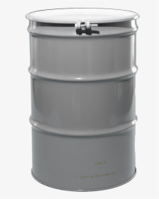 55 Gallon Grey Open Head Unlined Steel Drum - Marching Percussion, HD Png Download, Free Download